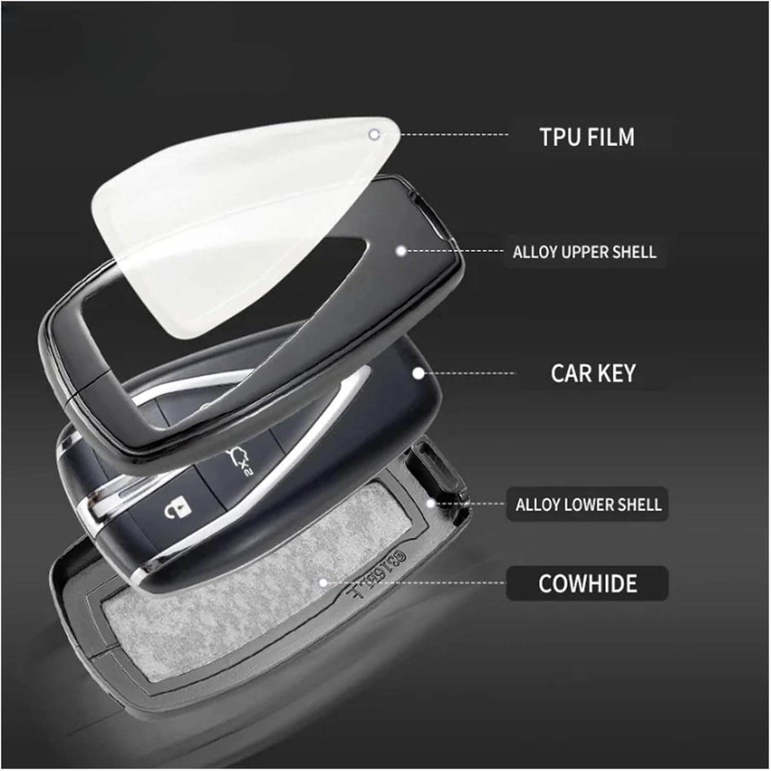 Changan CS75 Plus Univ CS55 CS35 Unit Unik CS85 Oshan X7 X5用カーキーケー