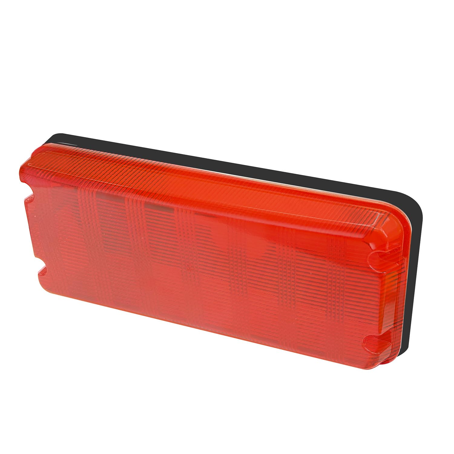 Bright Source Slimline Rectangular LED Bulkhead, Red, IP65 Rated, 10W, 1000lm, 120° Beam Angle, 3CCT Switchable Colour Temperature 3000K 4000K 6000K (1)