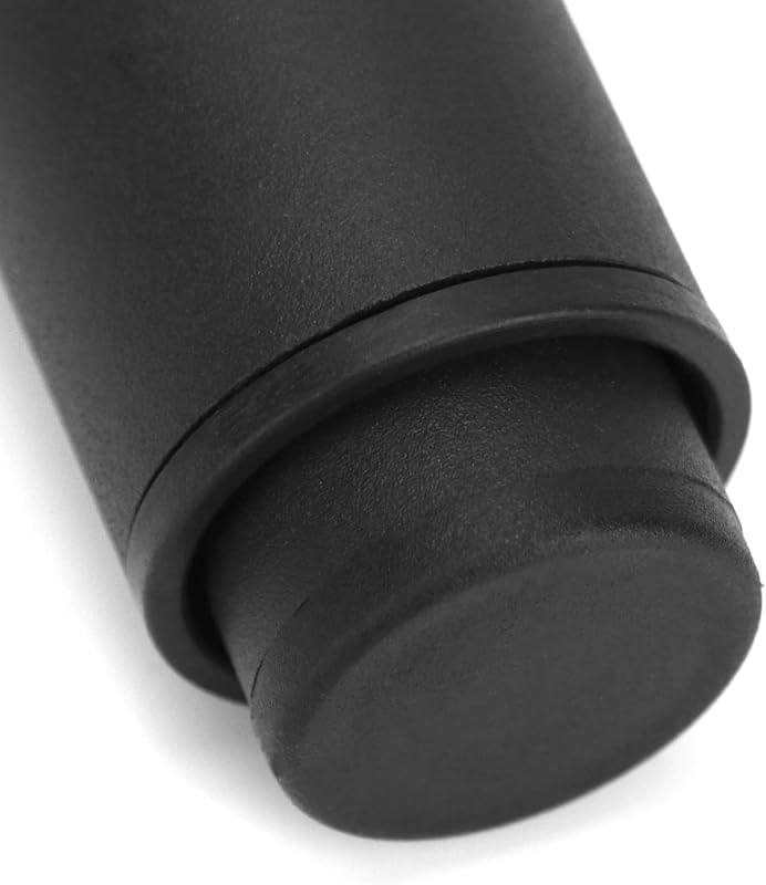 QWORK 4 darabos bútor láb magasságállítható 180-330 mm vasalap csavarható lemezzel fekete