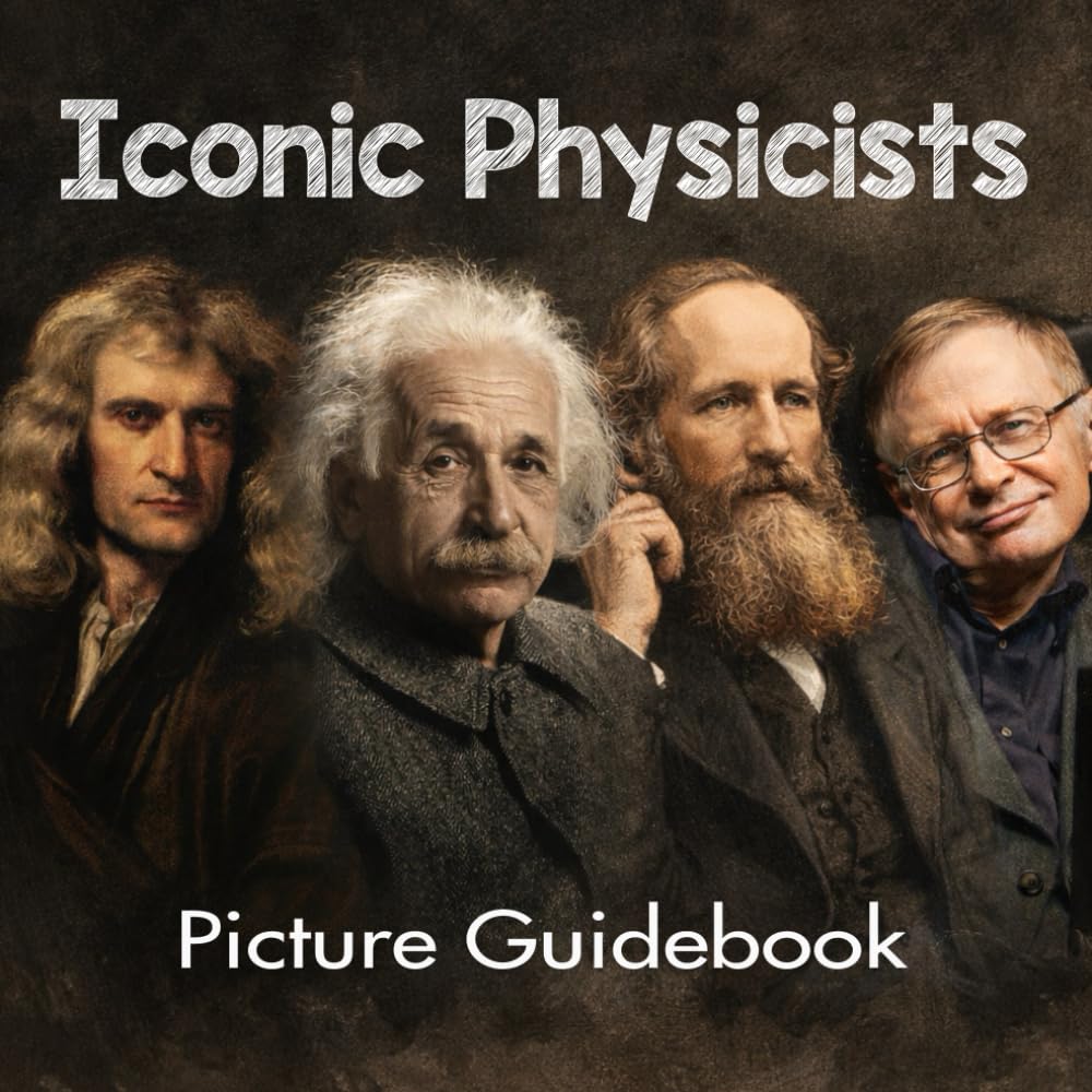 Iconic Physicists Picture Guidebook: Physics Book For Kids