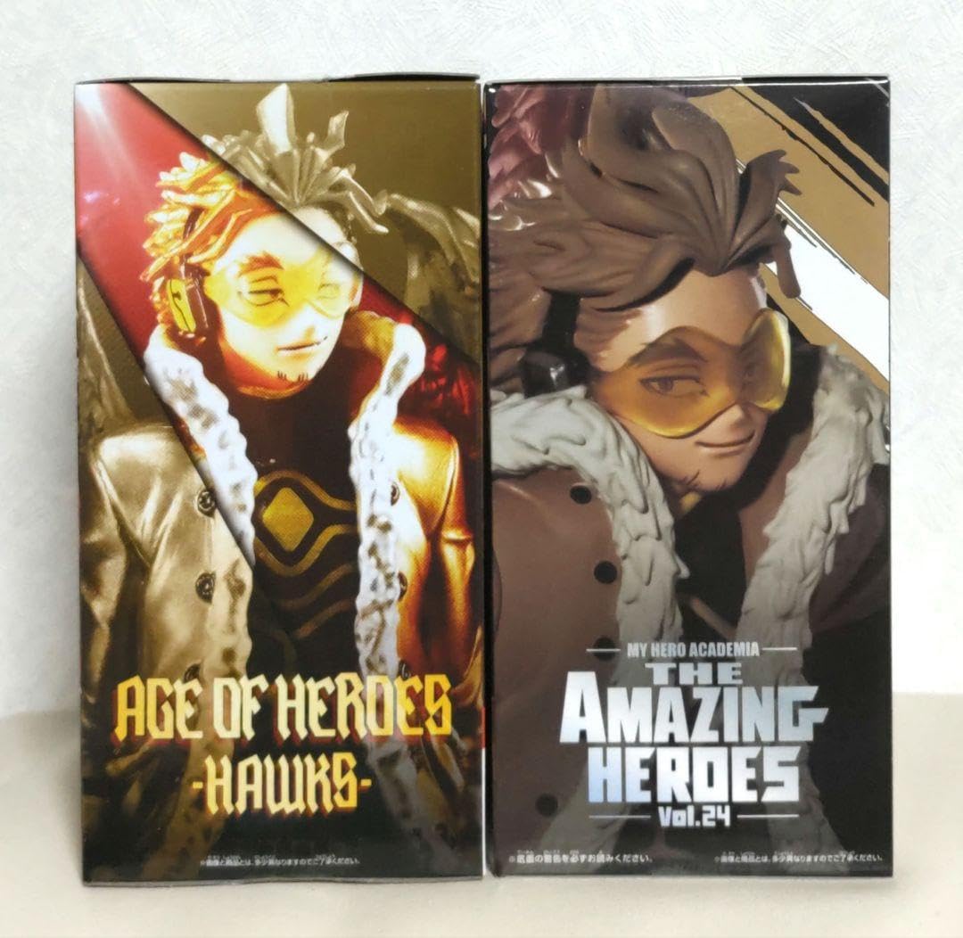 僕のヒーローアカデミア　ヒロアカ　ホークス　2種セット Amazon.co.jp: 僕のヒーローアカデミア ホークス フィギュア 2種