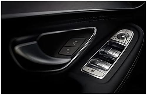 Miniatura 7 de TANHUI Interruptor de control de ventana eléctrica de coche para Toyota Hilux Dual Cab LN167 Prado 90 Series, negro, botón pulsador, operación manual