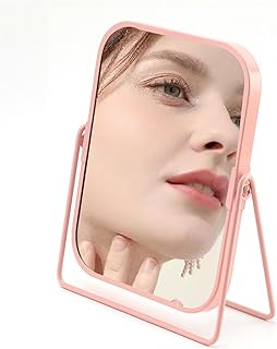 Espejo de maquillaje de mesa, soporte de mesa...