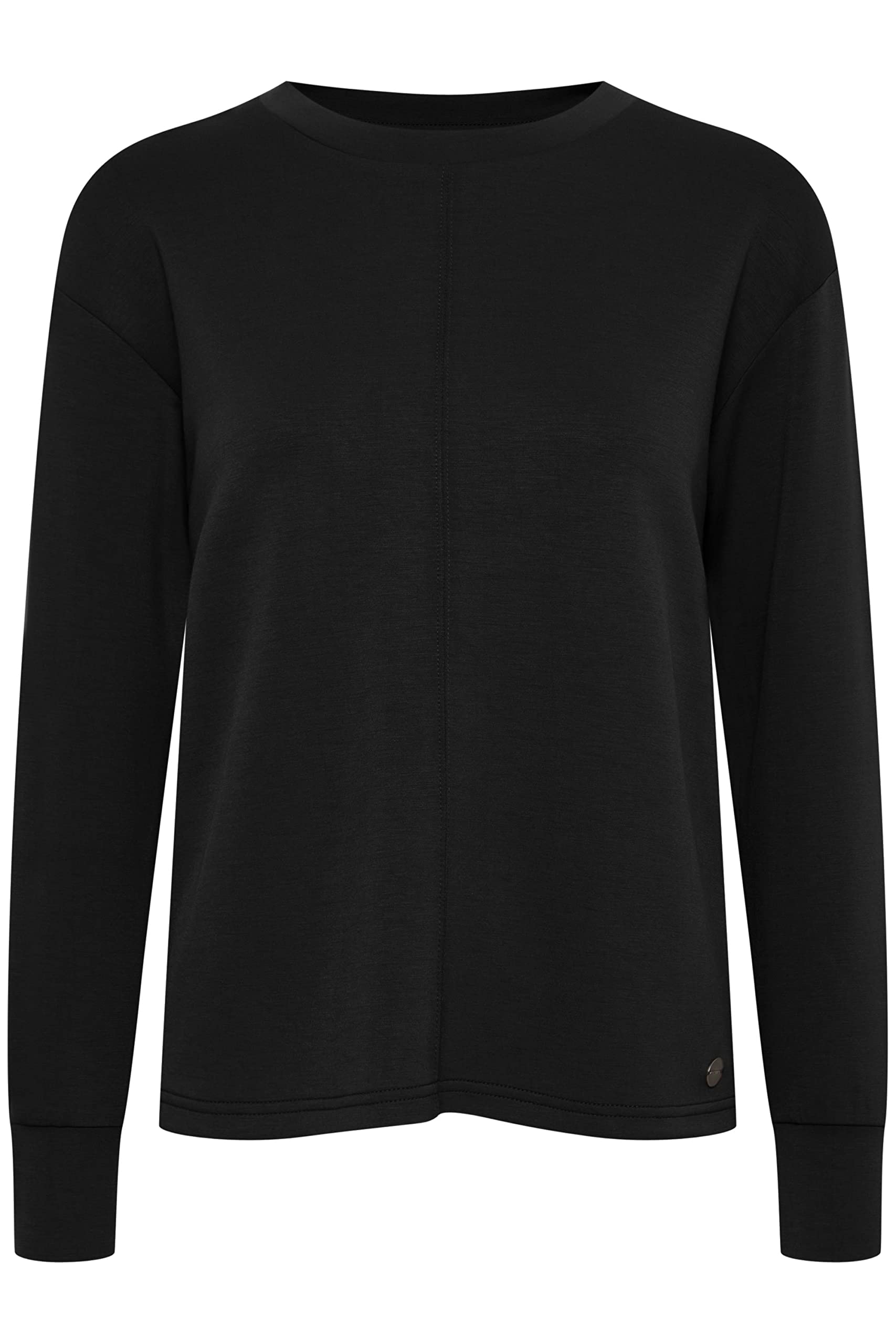 OXMO by OXPea Damen Sweatshirt Pullover Sweater mit Rundhalsausschnitt