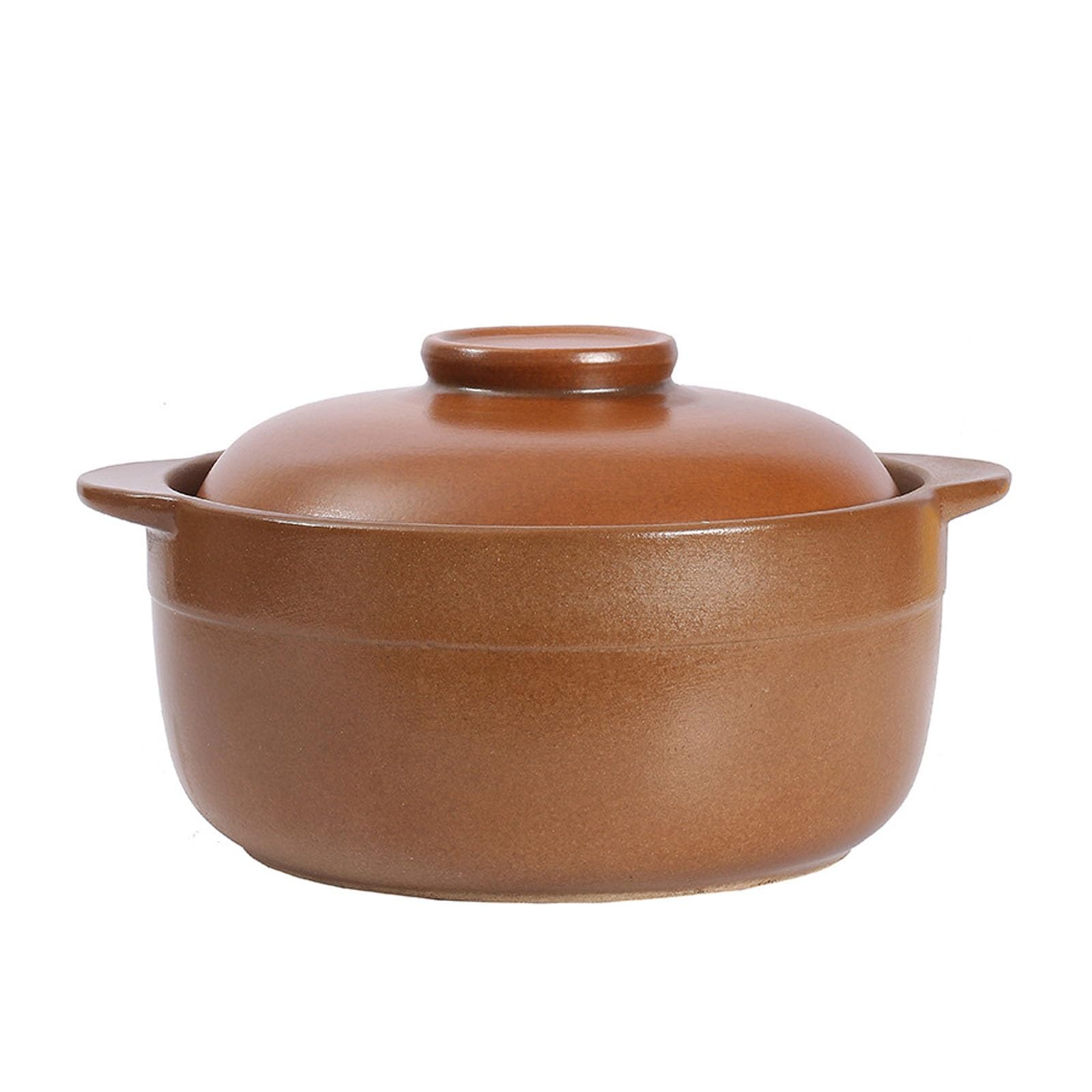 Casseruola in terracotta con coperchio, pentola di terracotta, coperchio for pentola in ceramica for zuppa, casseruola, pentola for stufato, risparmio energetico for zuppe a fuoco aperto a casa e nell