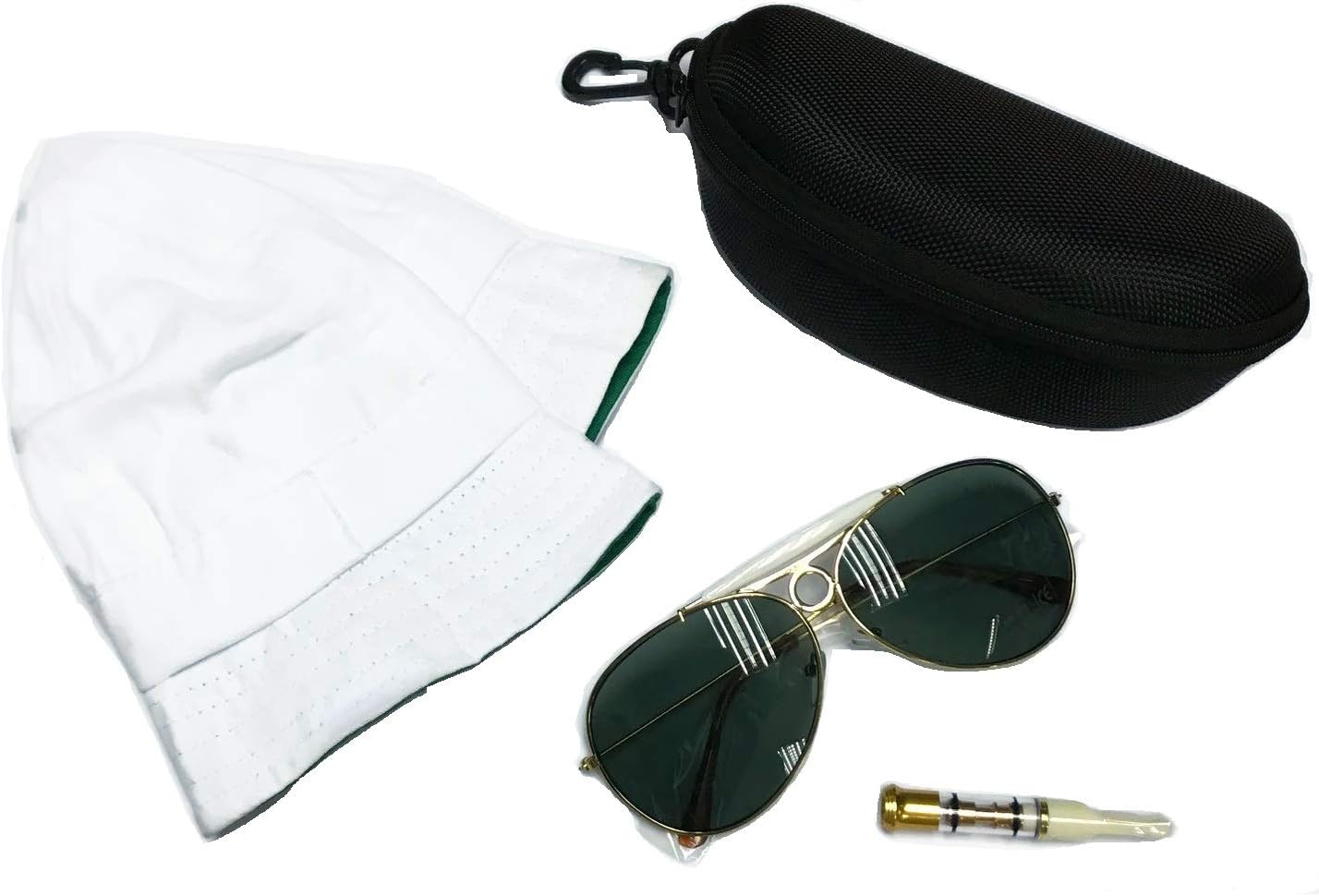 Fear and Loathing in Las Vegas Full Costume Raoul Duke with Dark Green Glasses