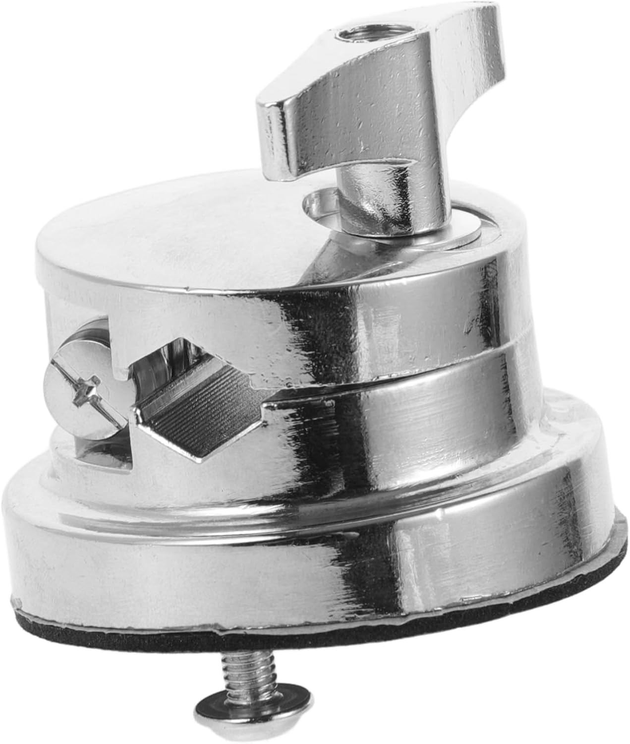 4pcs Drum Leg Mount Bracket Zinc Alloy Drum Base Easy Install Floor Support for Percussion Instruments and Lightweight Design