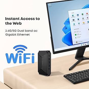CHUWI Herobox Mini PC, 8GB LPDDR4/256GB ROM Intel Celeron