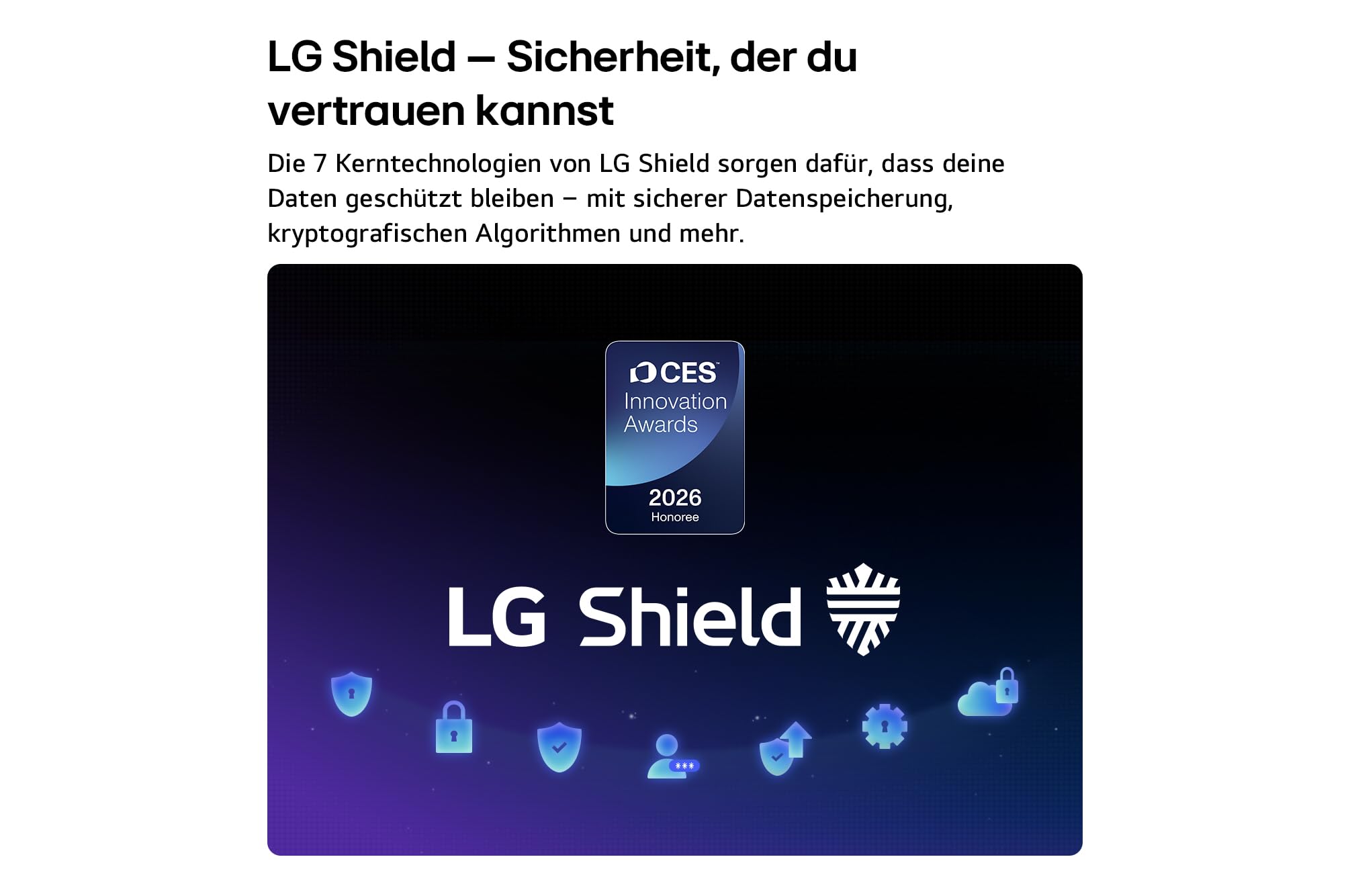 LG OLED65B68LA TV 65 Zoll (165 cm) 4K OLED AI TV (α8 Gen3 4K AI Prozessor, webOS 26, 120Hz (VRR bis zu 120Hz)) [Modelljahr 2026] [Energieklasse F]