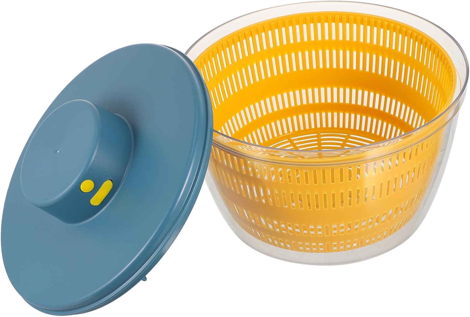 Electric Salad Spinner and Vegetable Dehydrator Capacity Fast Drying Multi-functional Drain Basket for Home Kitchen and Restaurant Use