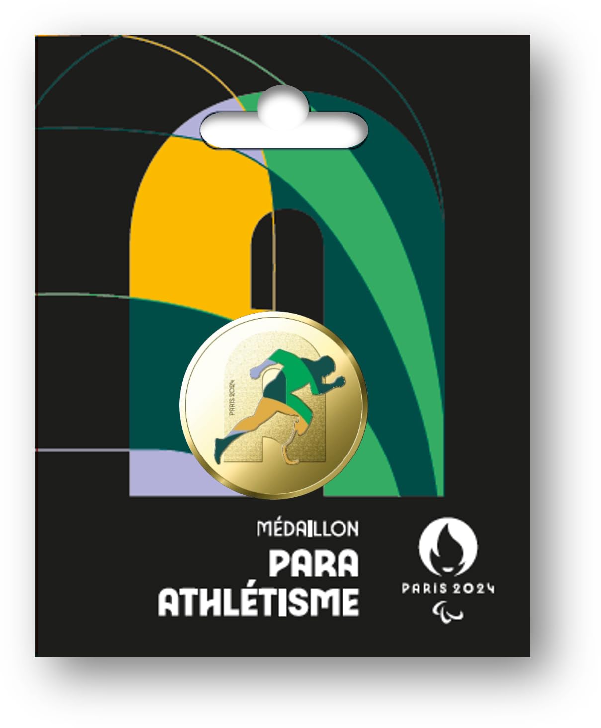 Médaille JO 2024 Para-Athlétisme - Collection Officielle Monnaie De Paris