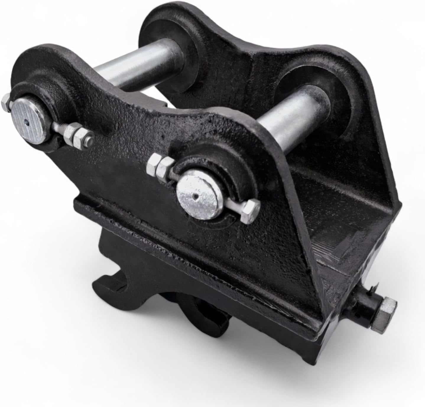 Mini Excavator Quick Hitch with 30mm Pins, Mechanical Manual Quick Coupler for 1.8–3 Ton Excavator Diggers, Fits Rhinoceros XN18 XN20 XN22