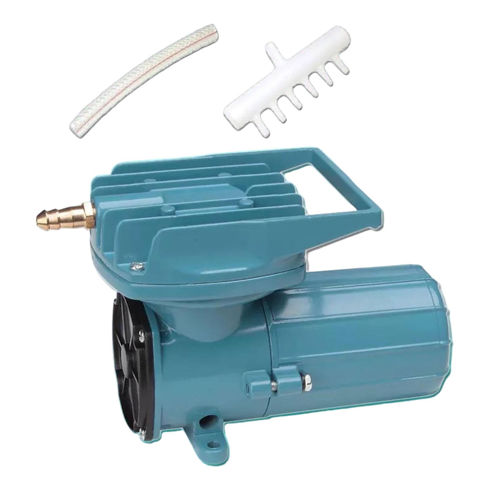 Bomba de aire para acuario, 12 V CC, metal, para estanque al aire libre, uso comercial, fuente de 165 x 76 x 99 mm, 12 V, 18 W