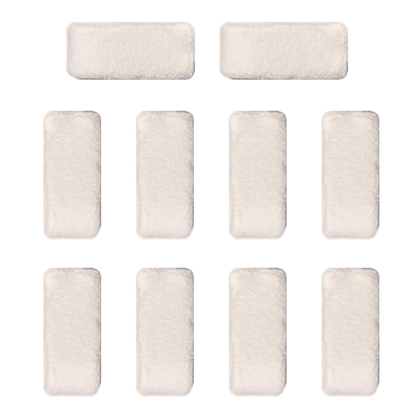 Jazuaiao Of 10 Blanket Fasteners to Shifting with Plush Fabric and ABS Quilt Covers Holders Clips Duvet Grippers Secure Bedding Fixers