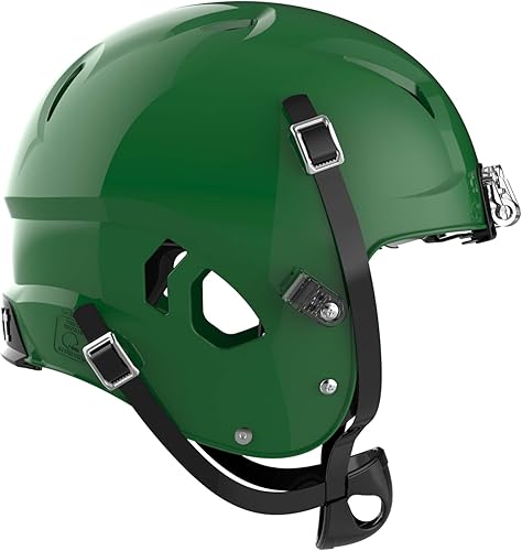 Vista 91 de Schutt Vengeance A11 Youth Football Helmet Verde oscuro
