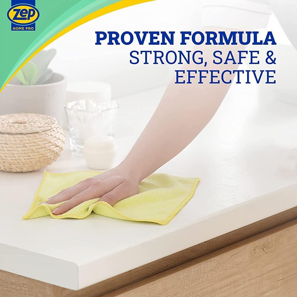 Zep Home Pro Multi-Purpose Foaming Bathroom Cleaner - 32 Fl. Oz. - R53106 - Pro Trusted Cleaning Power: Now in Refreshing Scents & Family Friendly Formulas (6)…