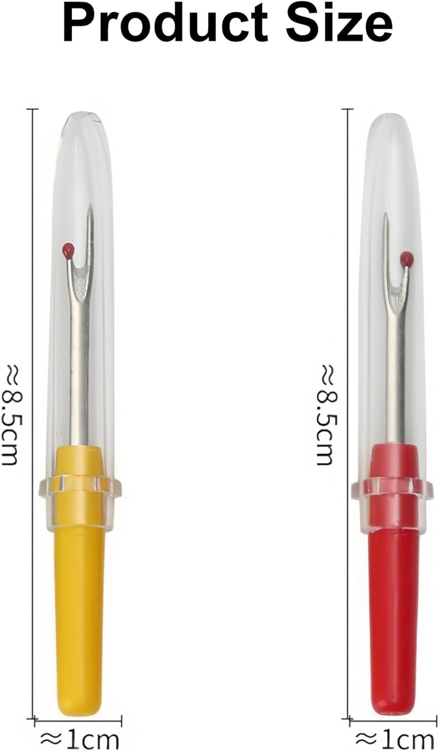 DOETYD 2pcs Seam Rippers for Sewing, Stitch Unpicker Tool Stitch Thread Unpicker for Quick Unpick Sewing, Tool for Hemlines Sewing Gifts for Women Multicolor