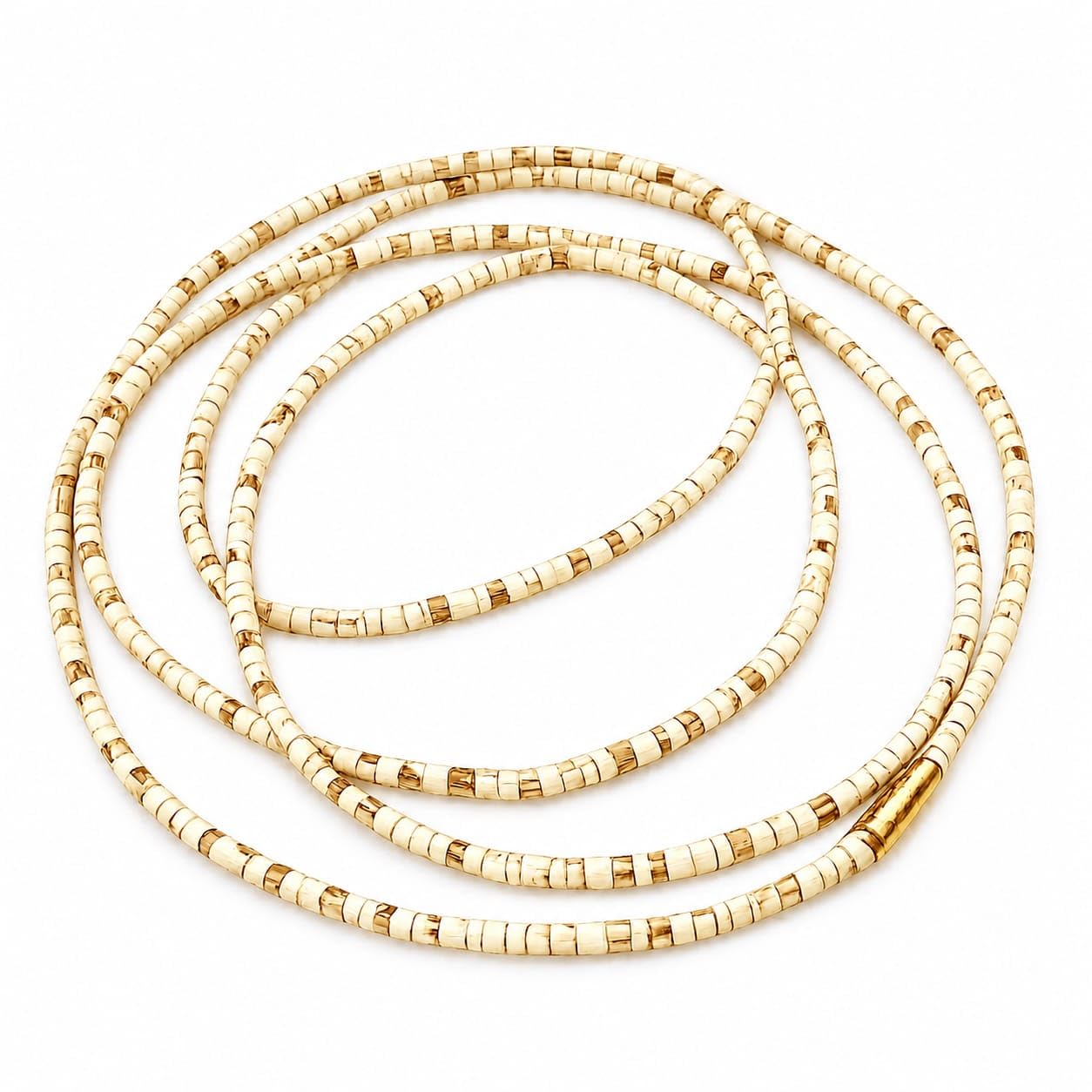 Certified Natural Tulsi Mala Kanthi for Men & Women | Original Vaishnav Necklace for Japa, Puja & Meditation | 1 Round Kanthi | Pure Wood Beads | Lab Certified-image-29