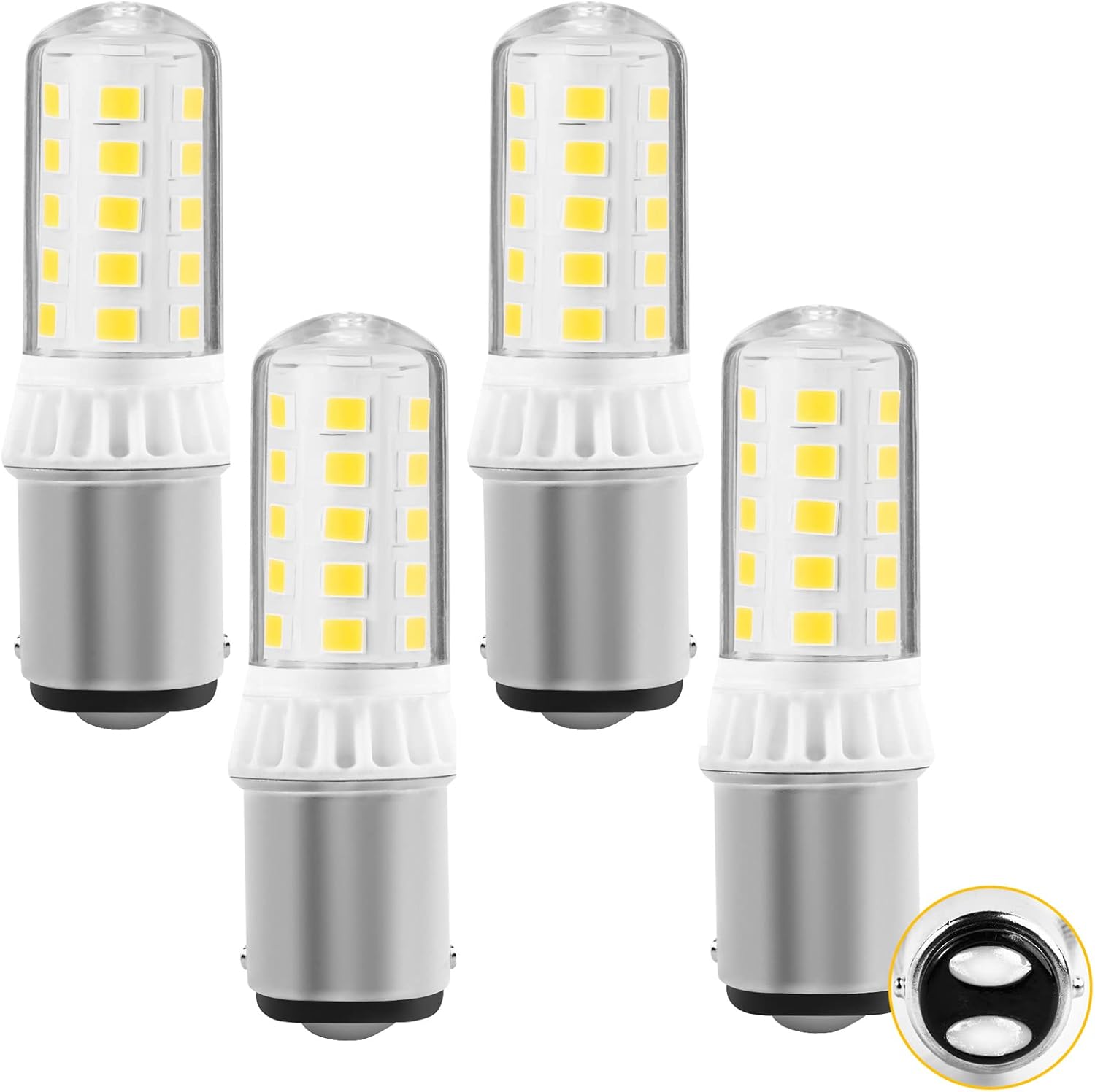 1076 BA15D 1142 LED Bulb for Marine Navigation Anchor Stern Lights RV Camper Trailer