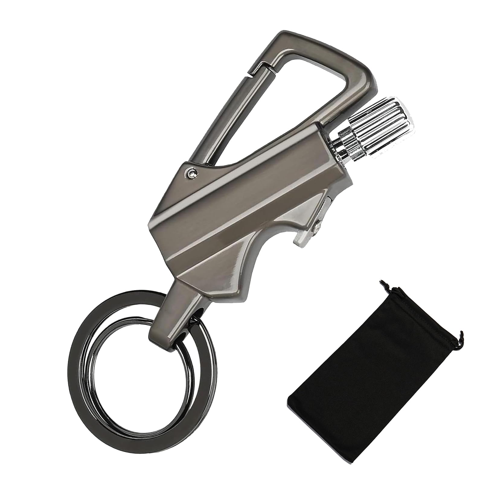 Permanent Match Infinity Lighter with Multitool Keychain Bottle Opener Waterproof Reusable Matchstick for Outdoor Survival