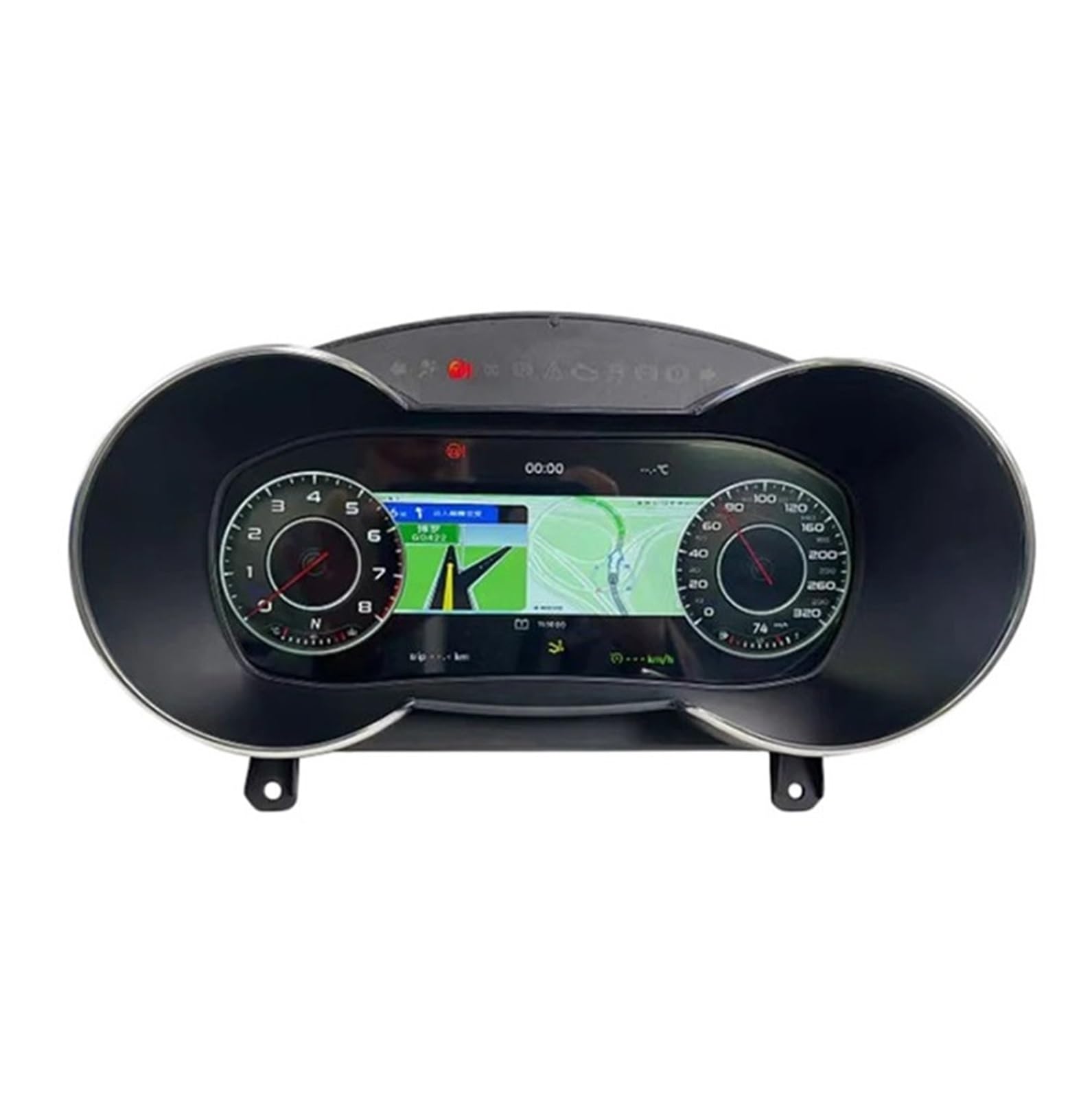 EGUIAS Car Digital Speedometer 10.25'' Prelingcar Digital Dashboard Fit For Audi TT 2008-2015 Years Car Lcd Panel Speedometer Virtual Cockpit