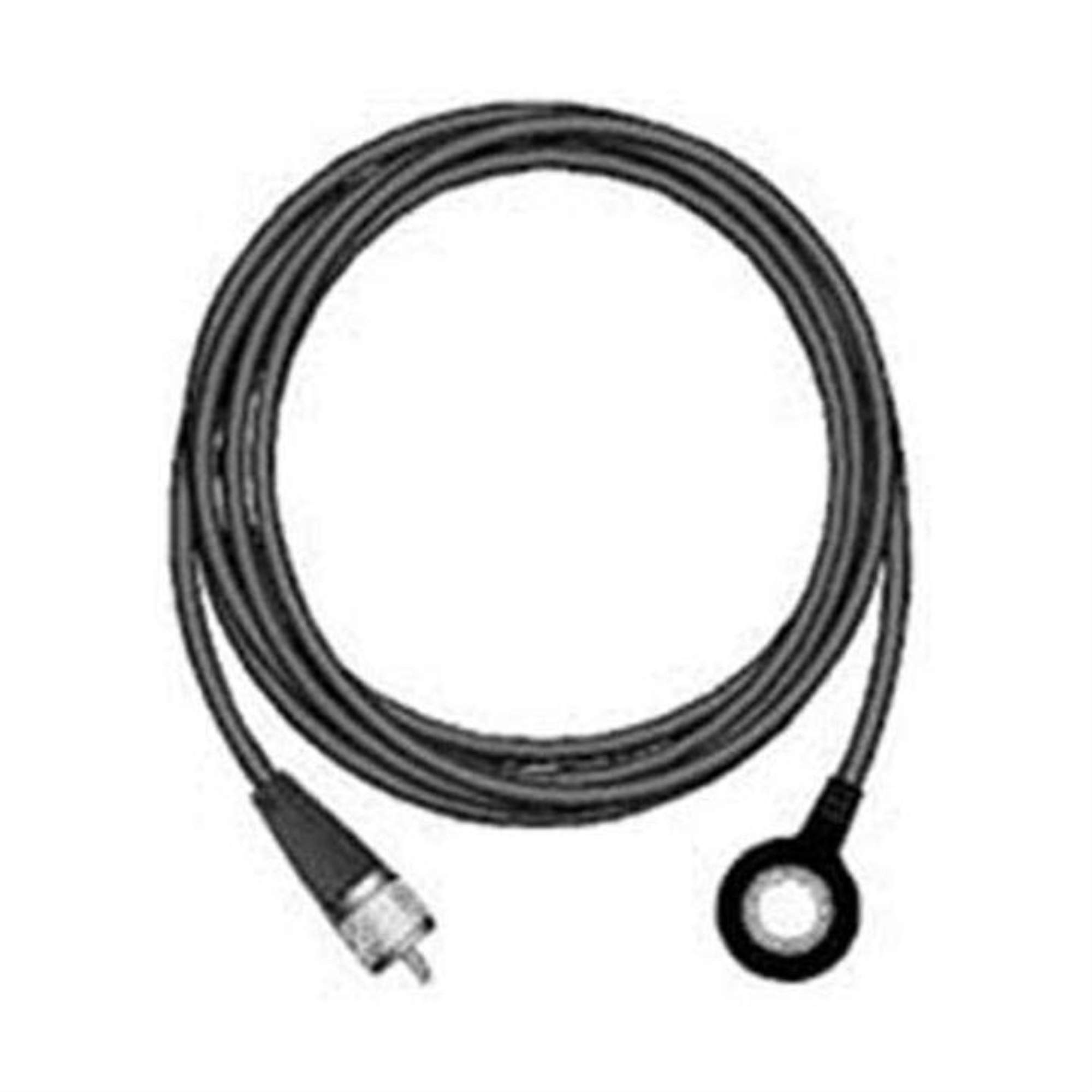 Firestik 18ft Fire-Flex Coax Cable – RG-58A/U With Fire-Ring & Stud | Low Profile Connector | Stainless Steel Stud | Made In USA