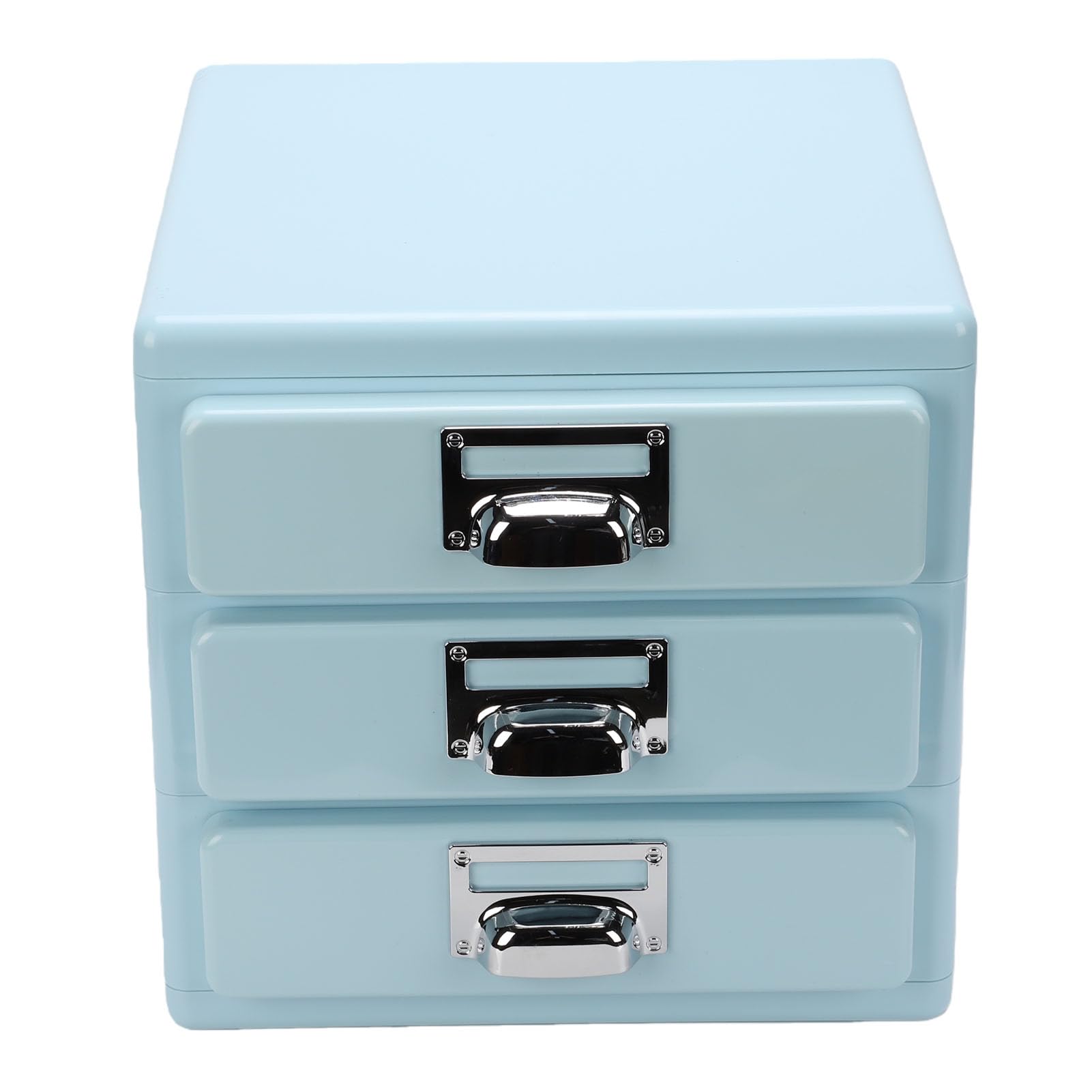 AMONIDA Organizer per Cassetti Vintage Multistrato per Impiegati Che Conservano Documenti di Cancelleria, Design retrò Si Fonde con Decorazioni per L'home Office, Costruzione in P (3 livelli)