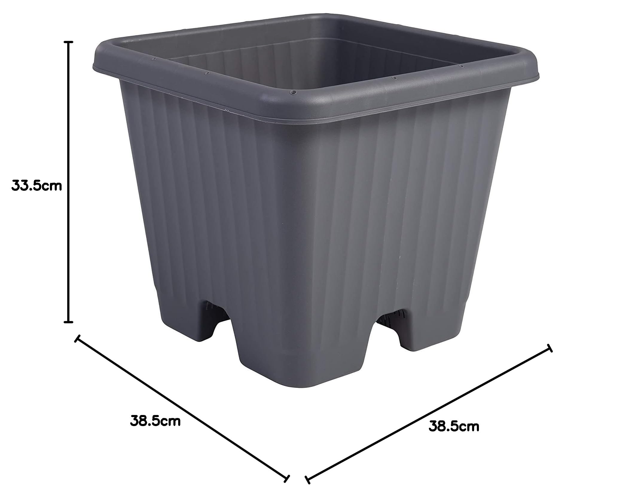 Iris Ohyama - Vaso Per Piante, Fioriera D'aria Con Sistema Di Drenaggio Dellacqua Per Il Giardinaggio Air Planter450 Marrone L 24957701 58663906 1