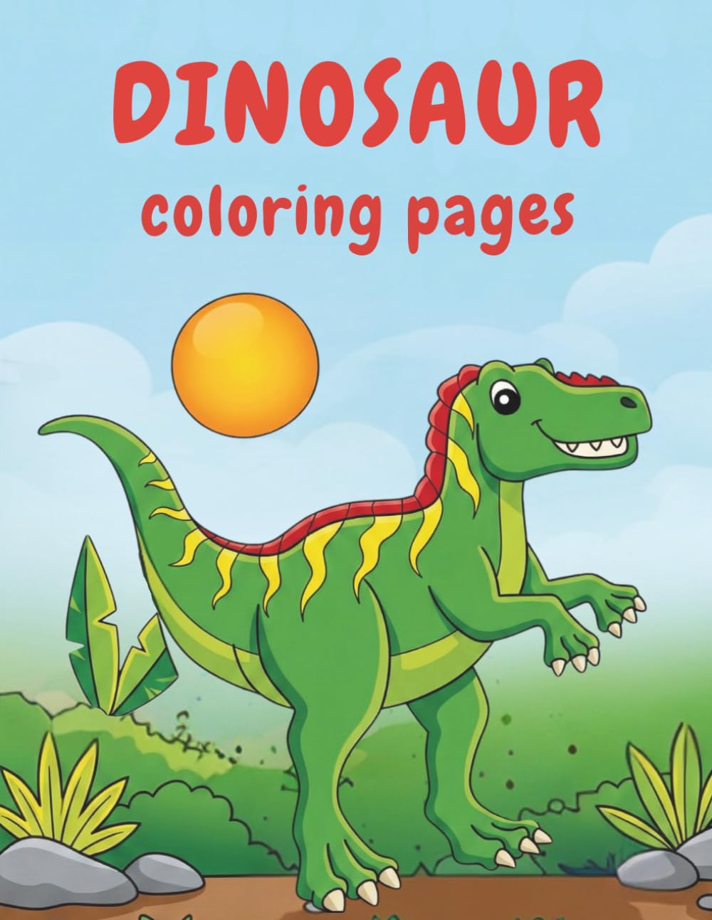 Dinosaur Coloring Pages Coloring Book: Coloring Book for Kids