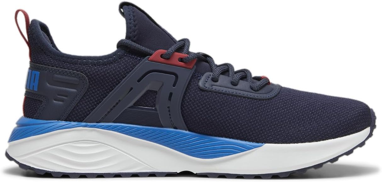 PUMA Mens Pacer 23 Sneaker, Mens Black-Club Red Mens Team Royal, 12 - Image 4