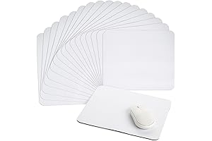 Bright Creations 18 Pack Sublimation Mouse Pad Blanks