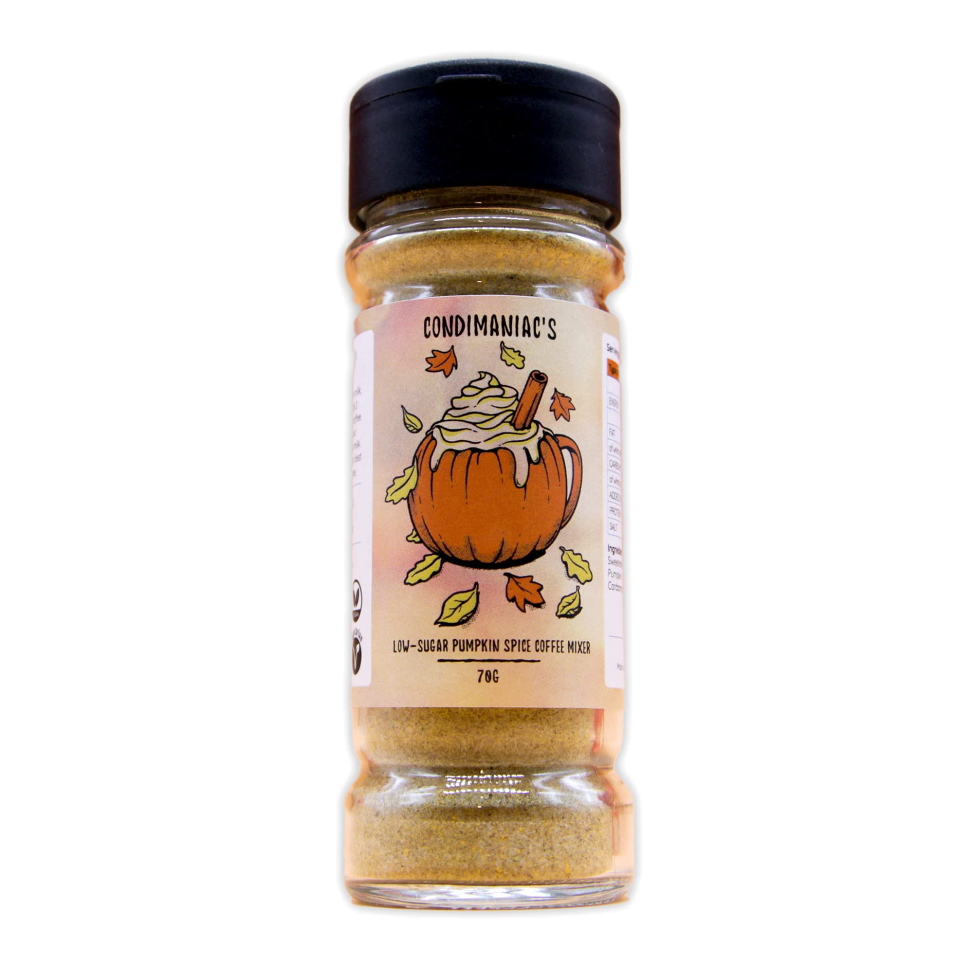 Low-Sugar Pumpkin Spice Coffee Mixer (70g)
