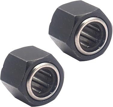 2Pack Vgoohobby 12mm Hex Nut One Way Bearing Compatible with Vertex VX 18 16 SH21 12mm Engine RC Nitro Car Buggy Monster Truck RC Pull Start Parts