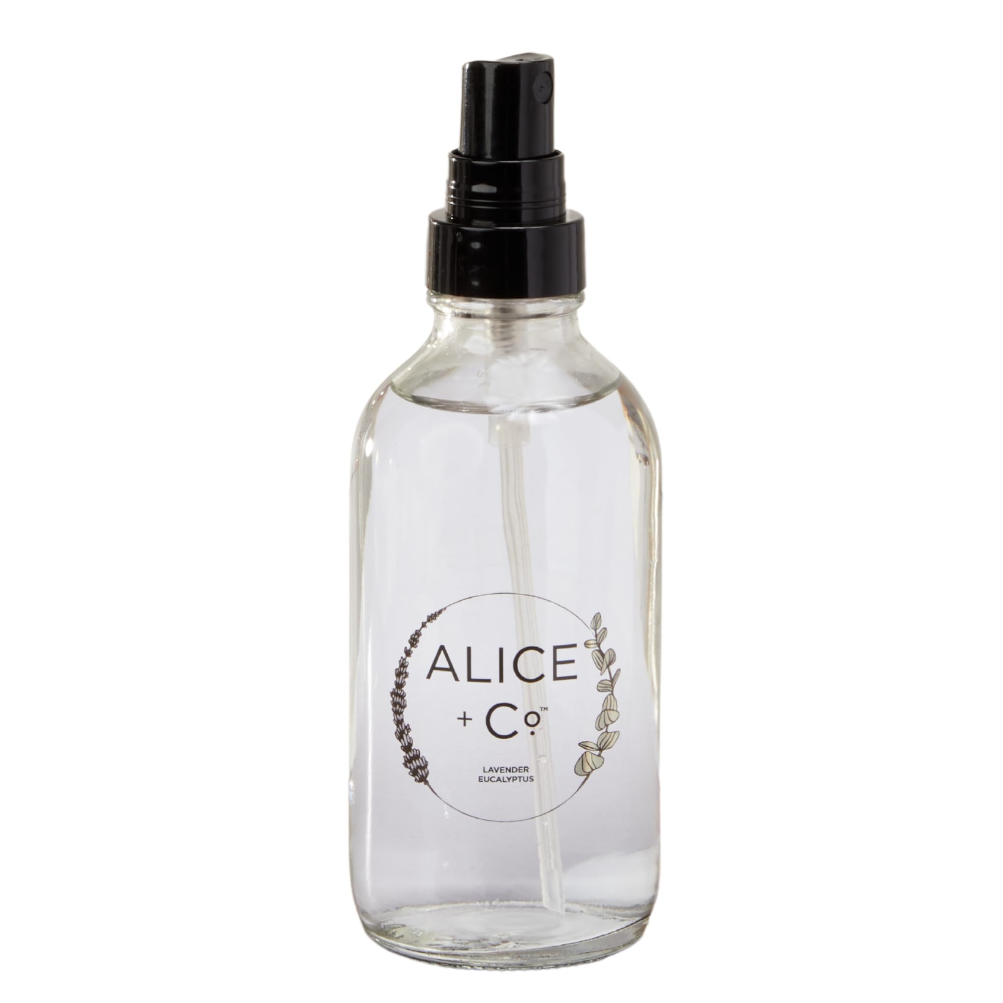Alice + Co. Room Spray | Lavender & Eucalyptus Scent Mist | Fairfield by Marriott | TownePlace | SpringHill | Home & Bath Spray | 4 oz. Glass Bottle