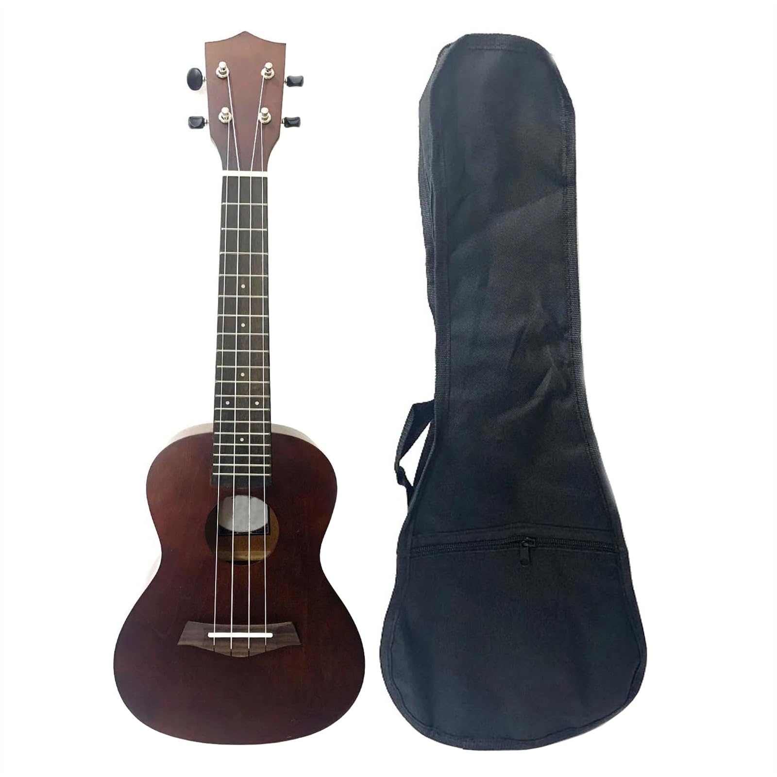 ZAMASS Professional Ukeleles 24 Inch Rosewood Body Ukulele Guitar Stringed Instrument 4 String Ukulele With Ukulele Bag