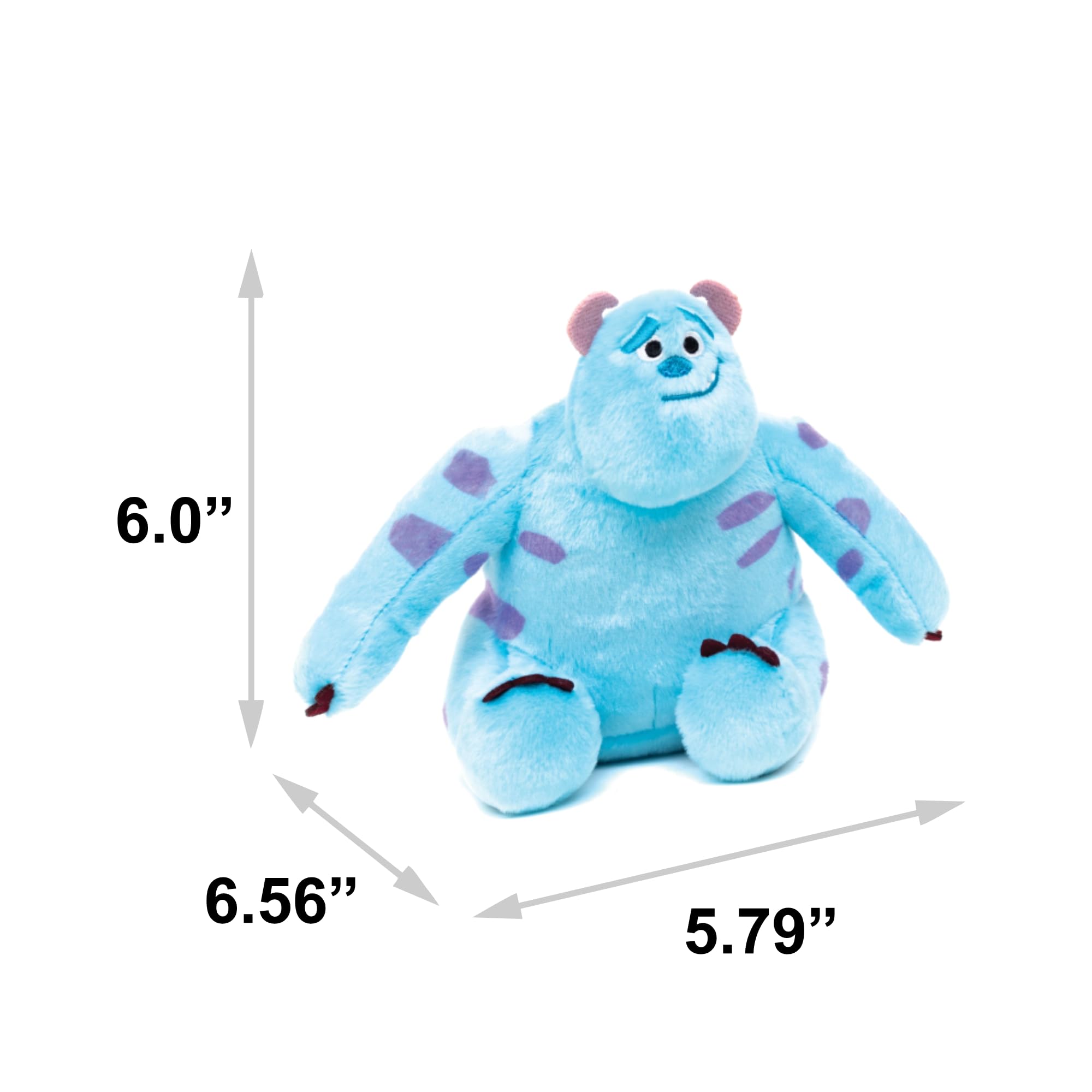 Buckle-Down Disney Dog Toy, Monster Inc, Plush (Monster Inc Furry Sulley), 6 inches - Image 4