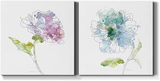 Renditions Gallery Simple Study (3) Wall Art, Premium Gallery Wrapped Canvas Decor, Ready to Hang, 40 in H x 40 in W, Made...