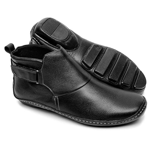 BOTA FEMININA CANO CURTO ANKLE BOOT EM COURO LEGÍTIMO FRANCA BRASIL COR PRETO (40, PRETO)