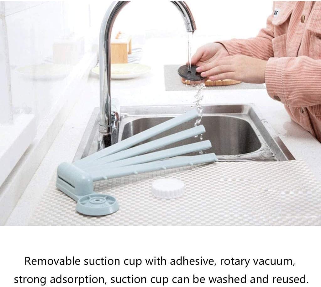 Bathroom Towel Bar, Easy Install with Self-Adhesive, Drilling On Walls at Home Suction Cup Towel Rack(Black)