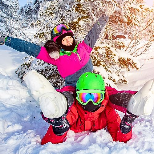 Ski Goggles, Snowboard Goggles for Men Women Kids, Skiing Snowboard Motorcycle Glasses for Adult Youth - Image 8