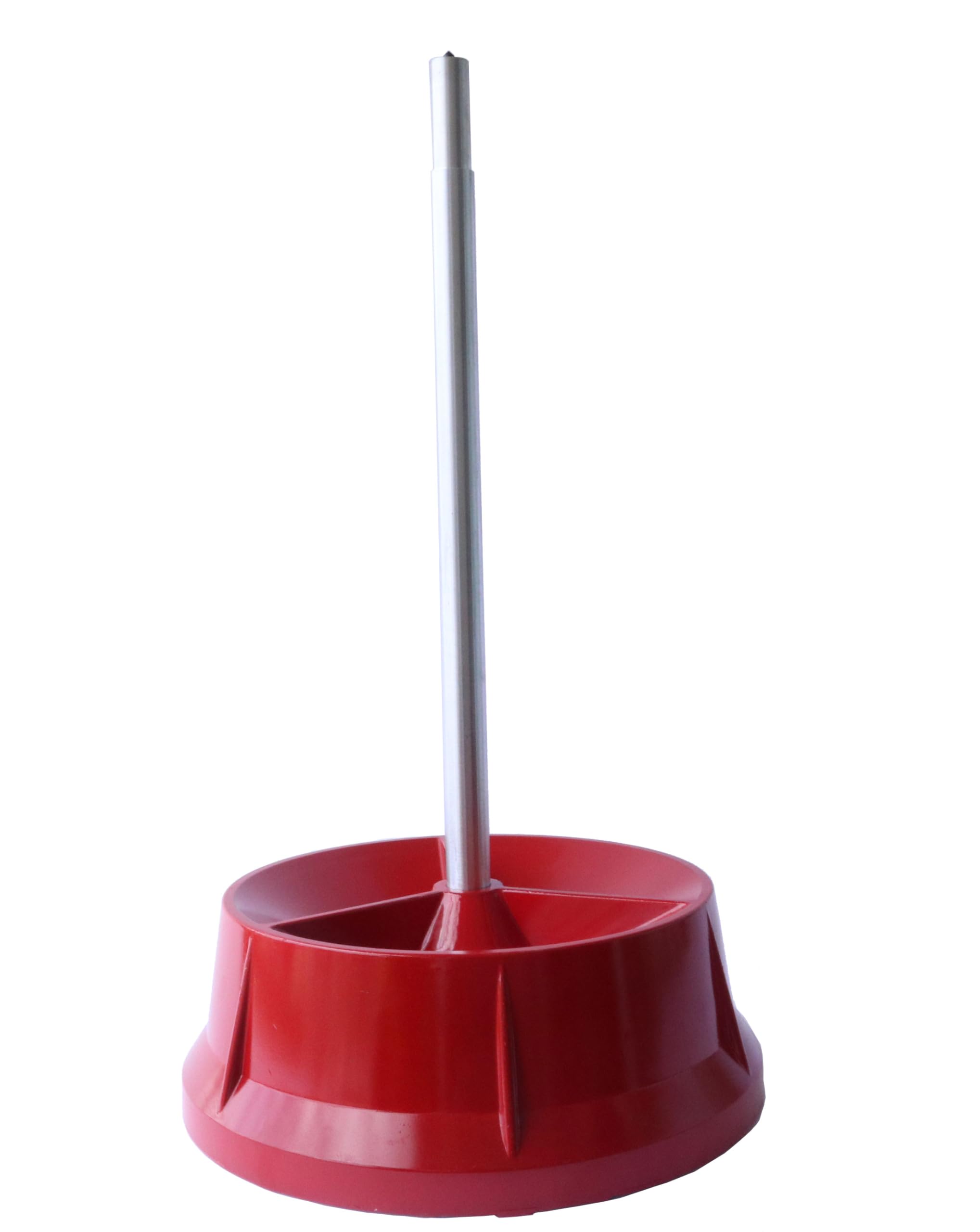 Bilanciatore portatile a bolle per pneumatici resistente con ruote di bilanciamento a livello di bolla per auto e camion, rosso