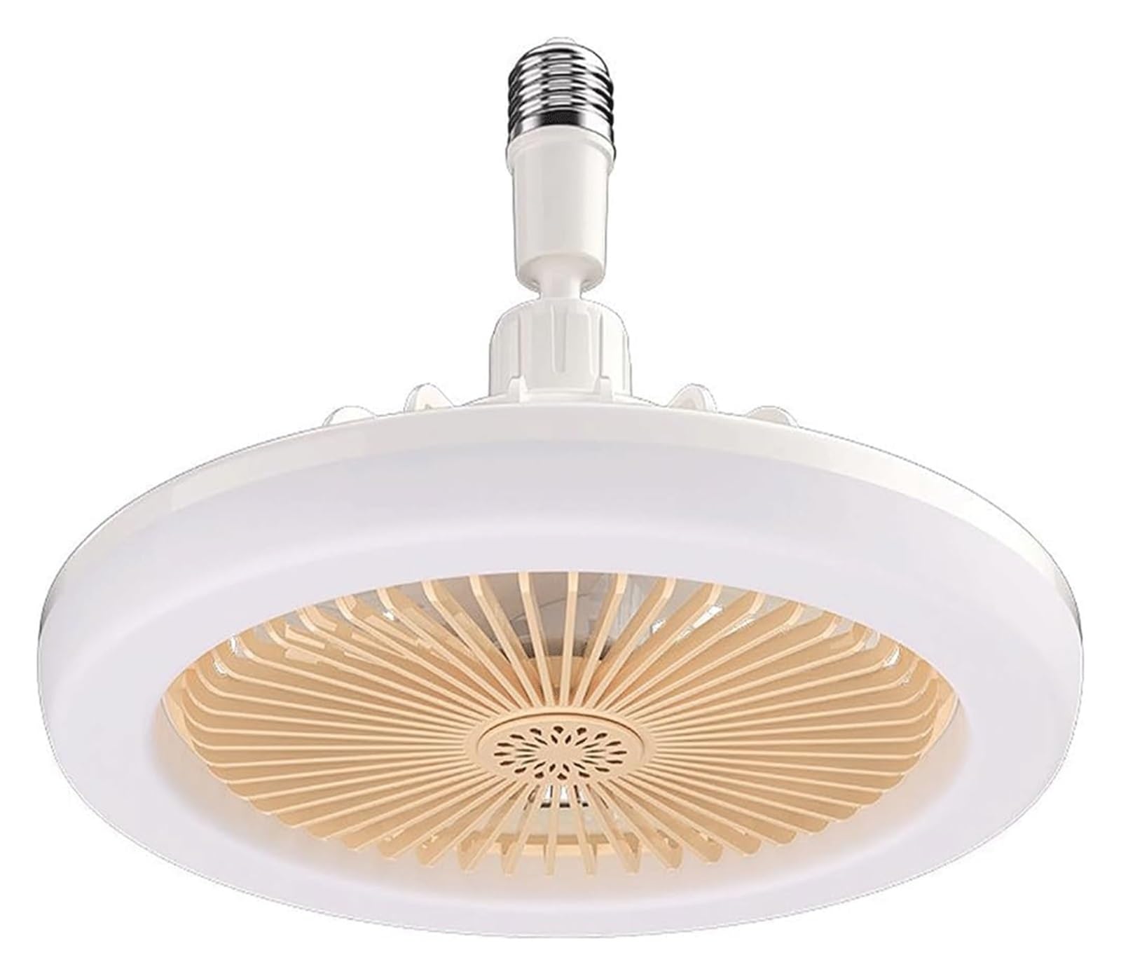 FCfpxwtz Ceiling Fan Lights, Invisible Variable Frequency Ceiling Fan Light Remote 3 Speed Timer Color Home(B)