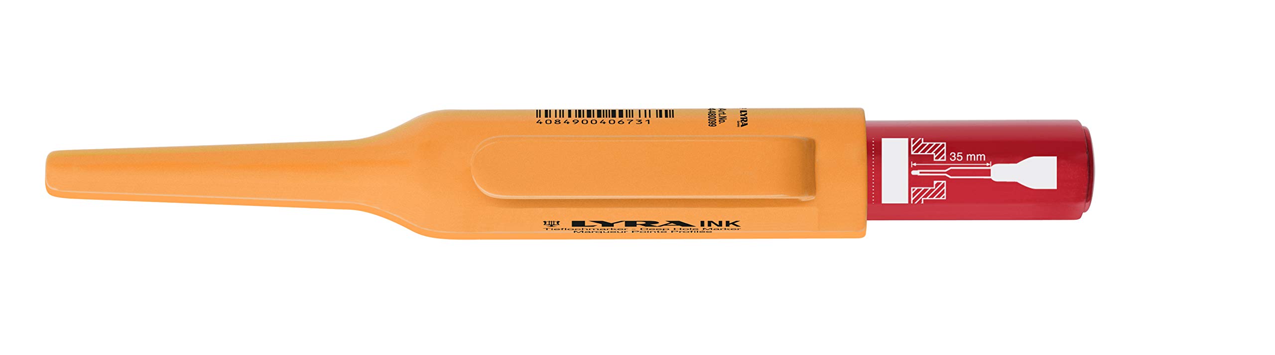 LYRA Ink Deep Hole Marker Red - Image 3
