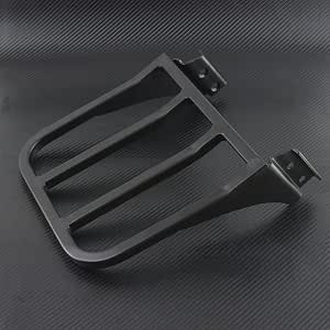 Porte-Bagages Pour Sissy Bar Harley Fat Bob 114 2018-2020 - Noir, Compatible Origine