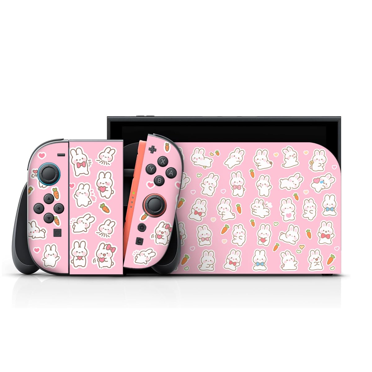 Amazon.com: XSUID Pink Bunny Vinyl Skin for Nintendo Switch 2