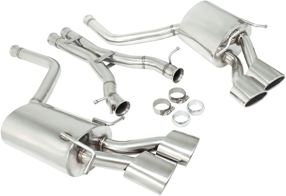 Manzo TP-CBS-MBC63 C63 AMG W204 12-14 CATBACK EXHAUST