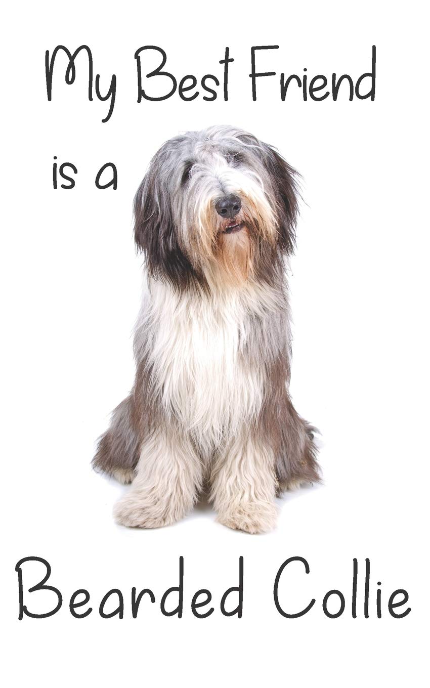 My best Friend is a Bearded Collie: 8” x 5” Blank lined Journal Notebook 120 College Ruled Pages (Best Friends)