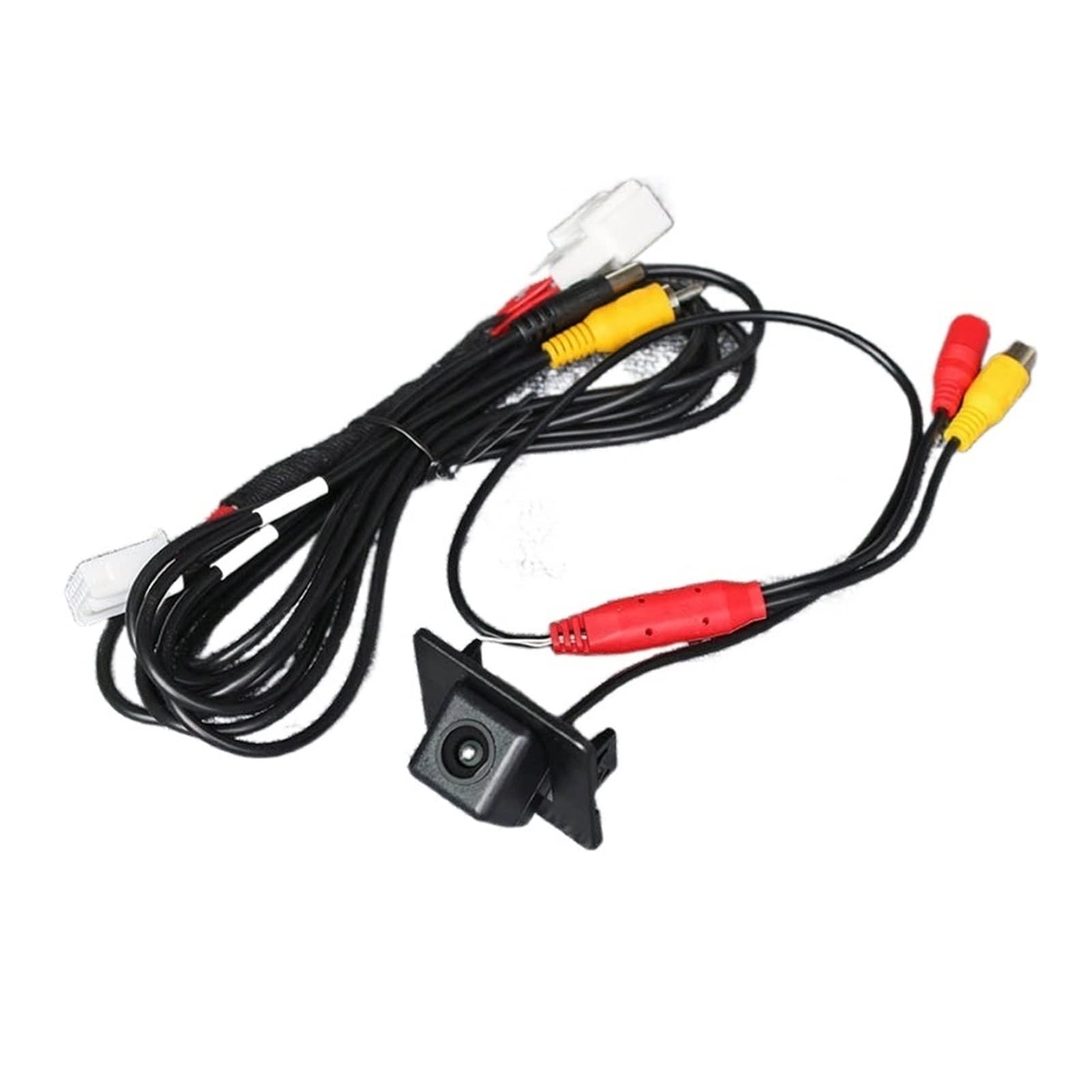 Samochodowa kamera cofania, zamiennik tylnej kamery samochodowej do Mazda 3 Sedan Hatchback Mazda3, Axela BM BN 2014-2018, wodoodporna metalowa kamera cofania samochodu, F-Hatchback 02 (brak