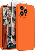 Vista 65 de FireNova Designed for iPhone 13 Pro Max Case, Silicone [Camera Protection] Phone Case with [2 Screen Protectors], Soft Anti-Scratch Microfiber Deep