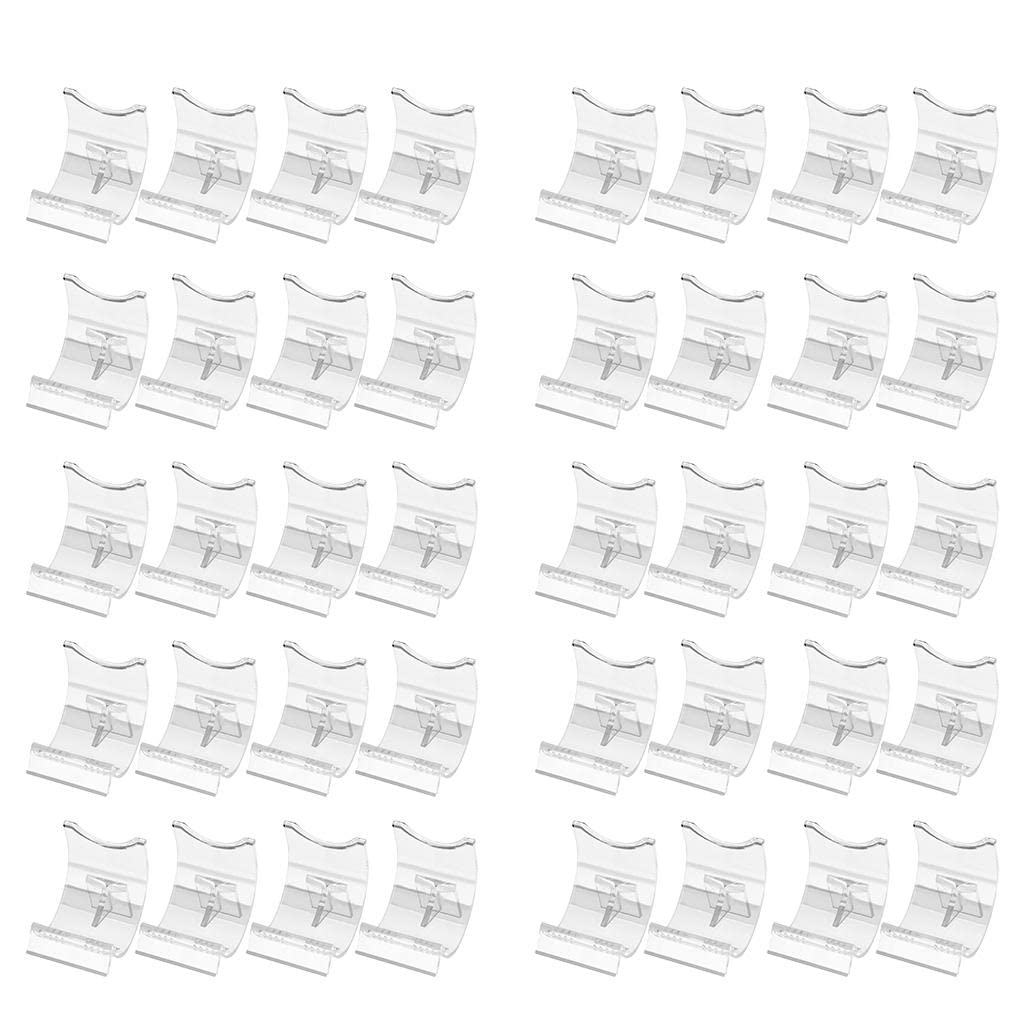 MYADDICTION 40pcs Lighter Display Stand Clear Acrylic Easel Holder Rack for Lighter-image-19